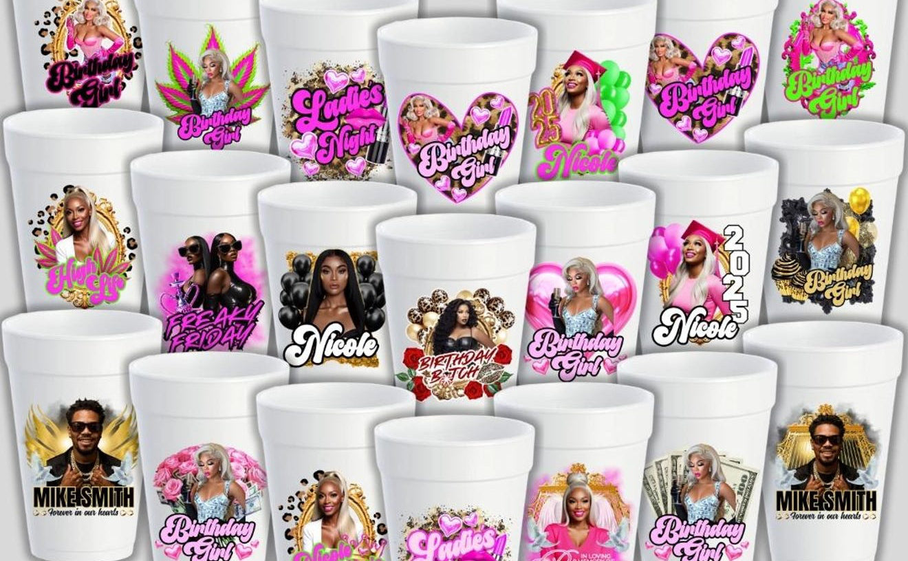 Custom Cups & Shot Glasses