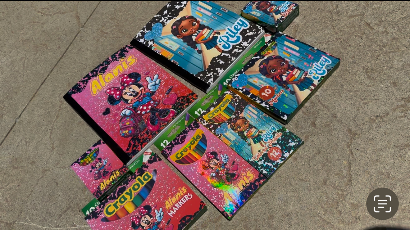 Custom School Supplies