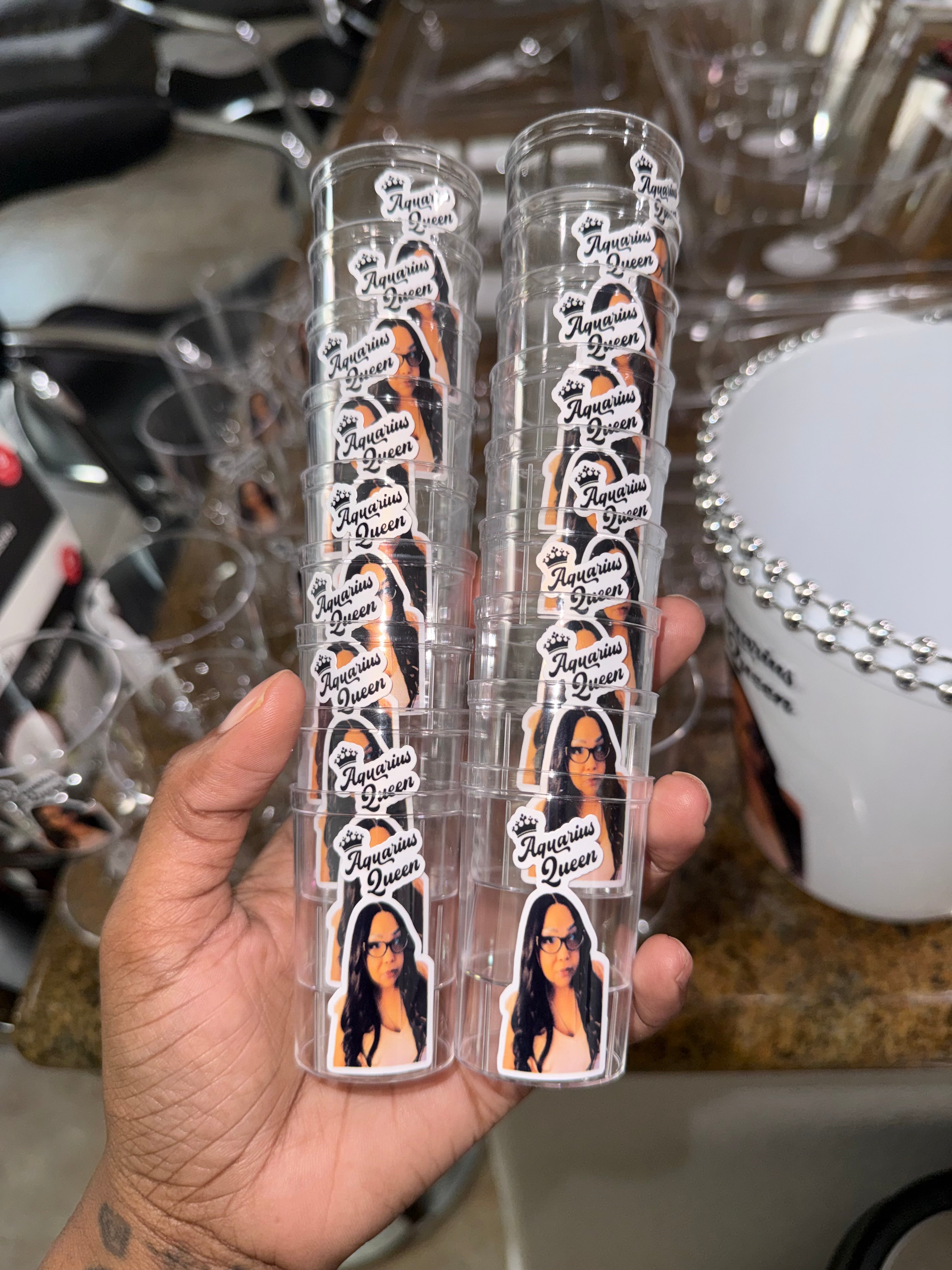 1.7 oz Plastic Shot Glasses