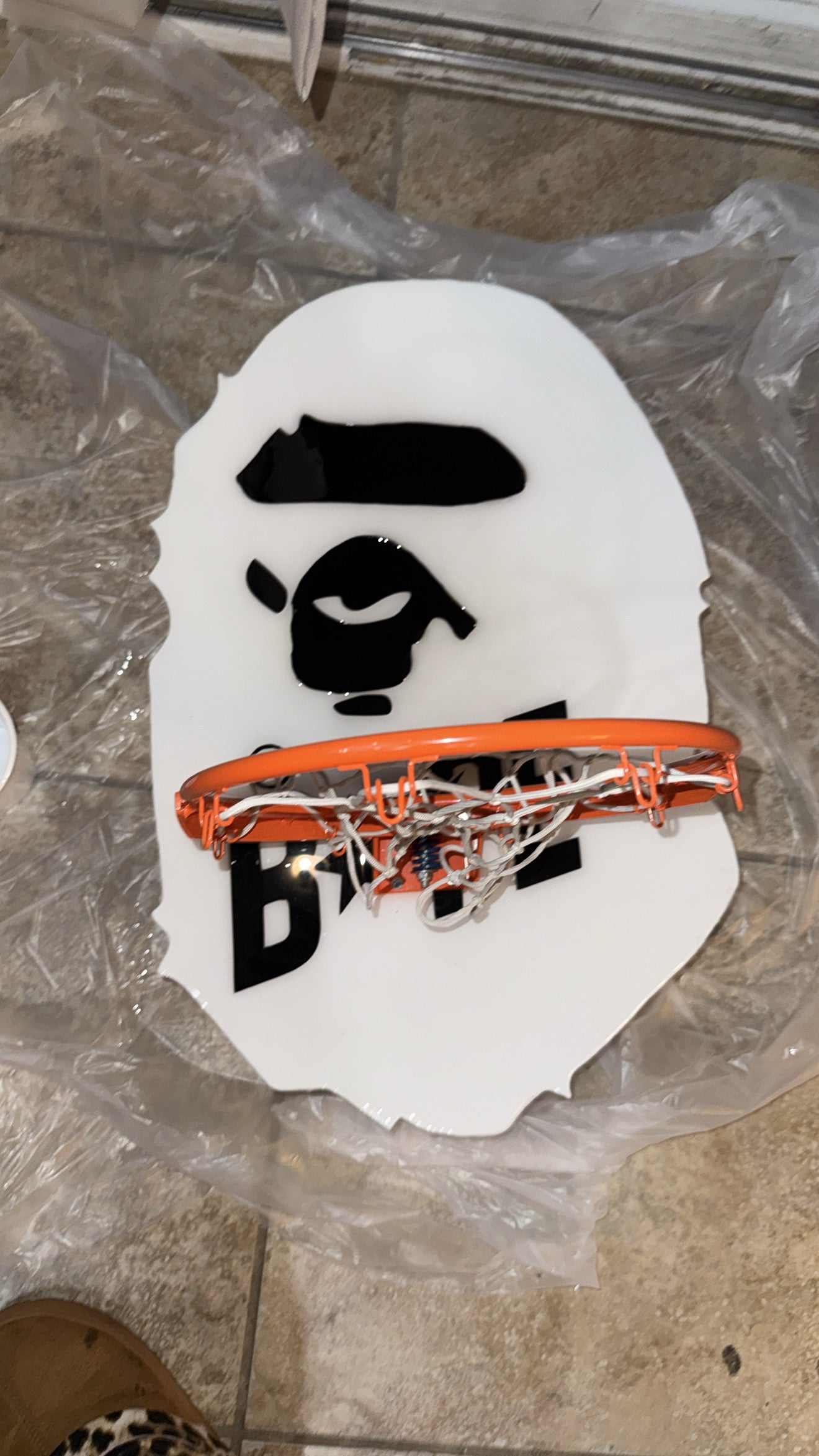 Custom Wall Art & Basketball Courts