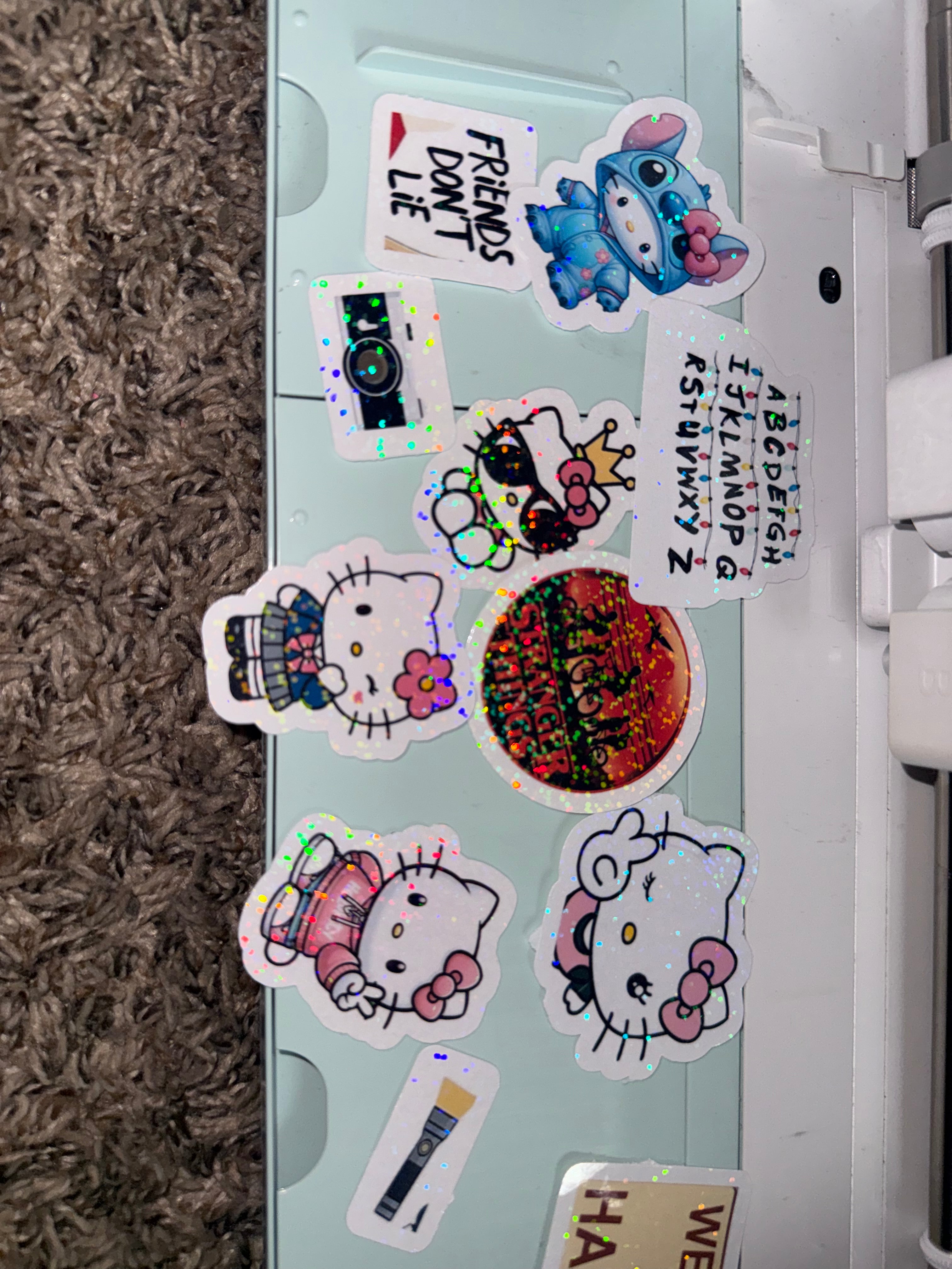 Custom Stickers ( Waterproof Gloss Finish )