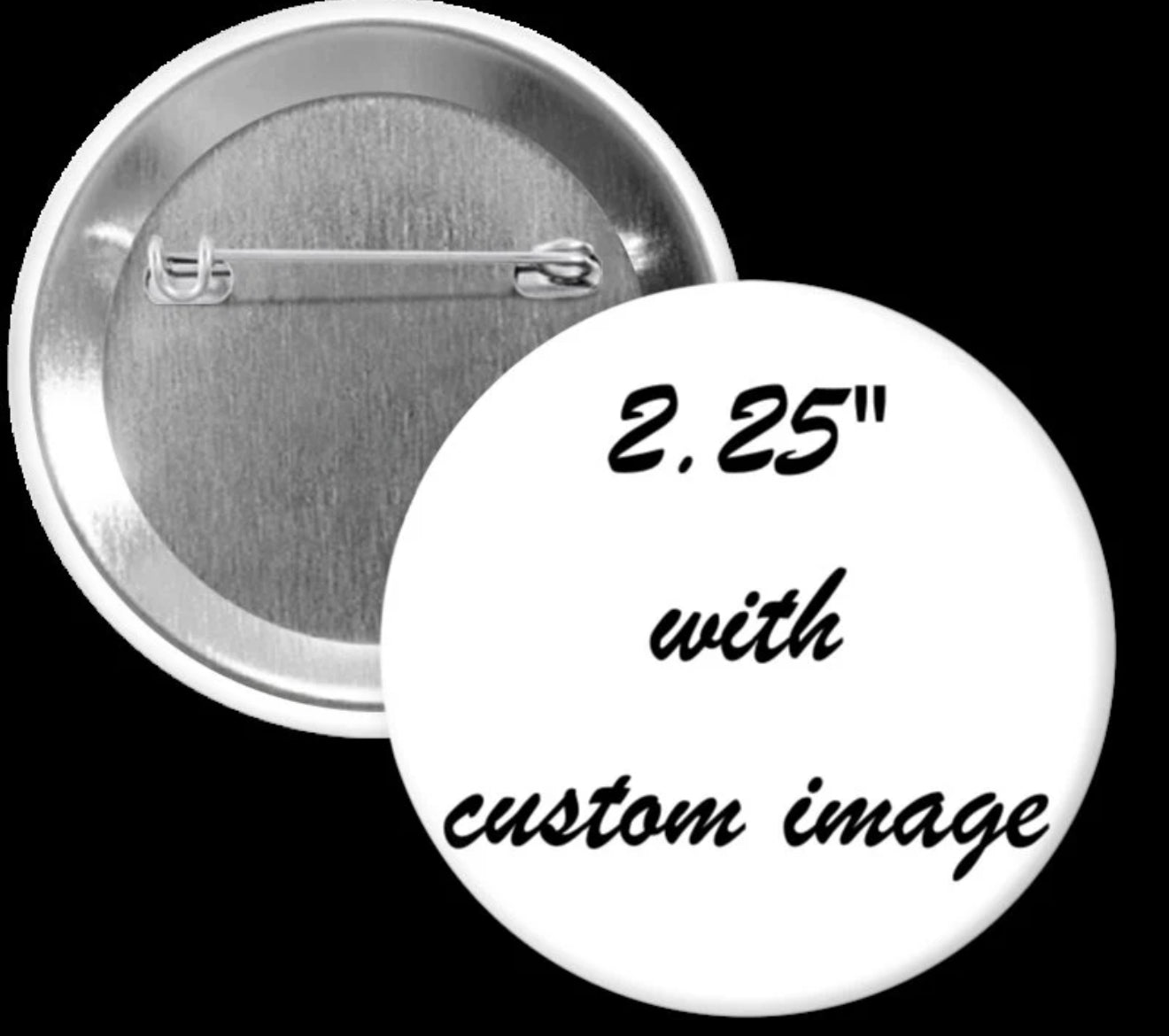 Custom Photo Buttons ( Memorial , Birthday & Events )