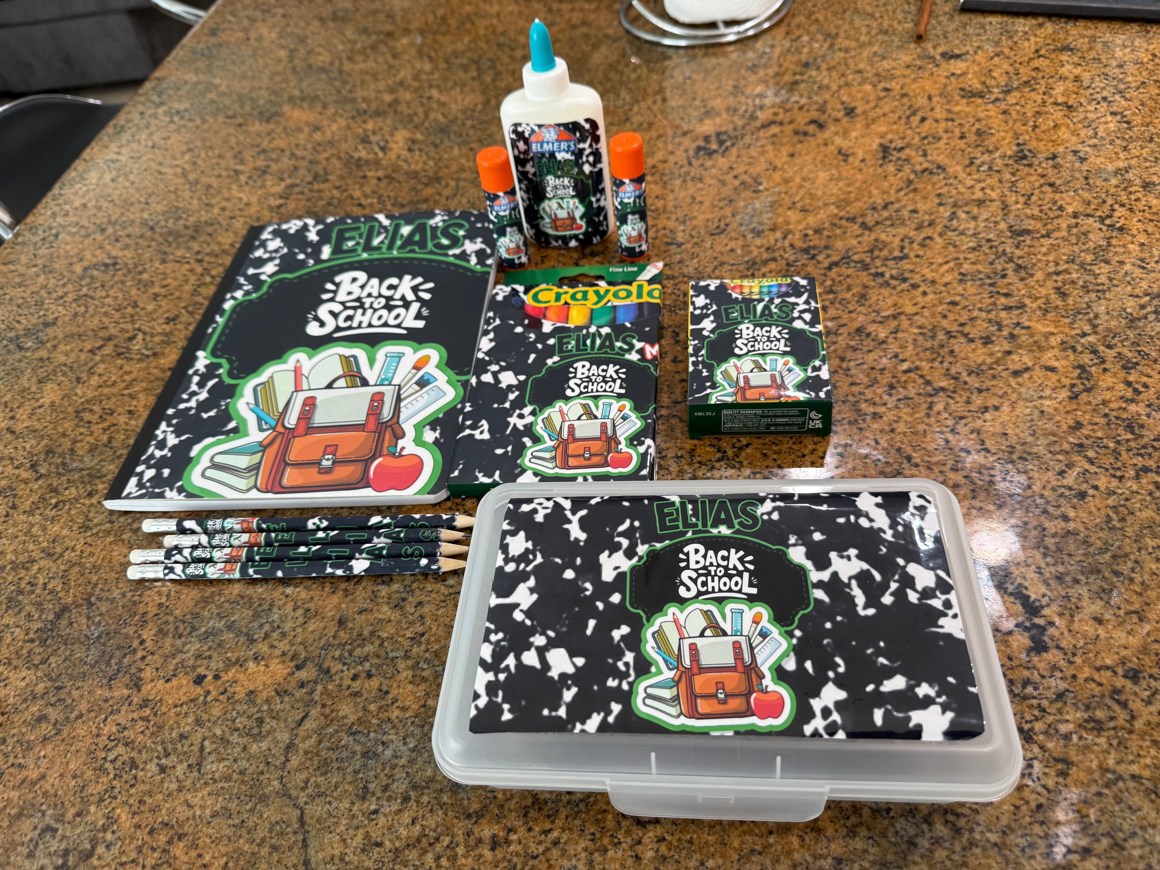 Custom School Supplies
